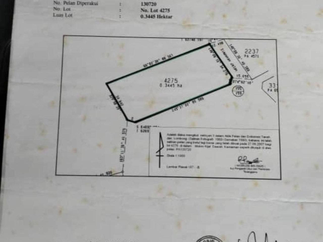 Tanah Pertanian Meraga Beris Kijal Kemaman Terengganu 0.85 Ekar