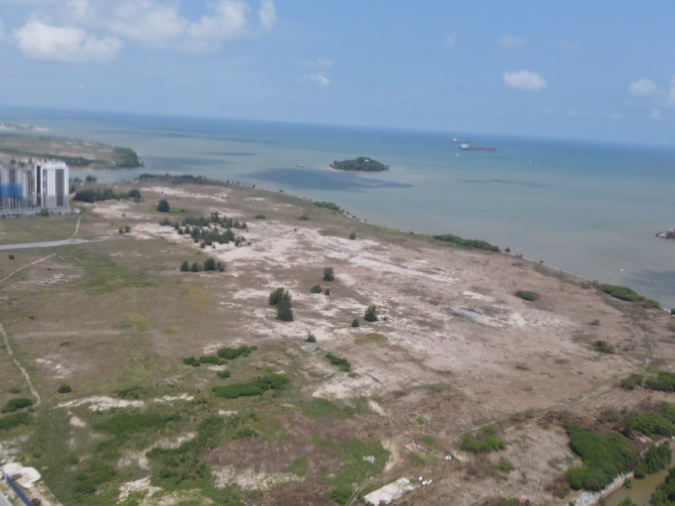 Tanah Komersial Pantai Klebang Melaka 24.02 Ekar Seaview