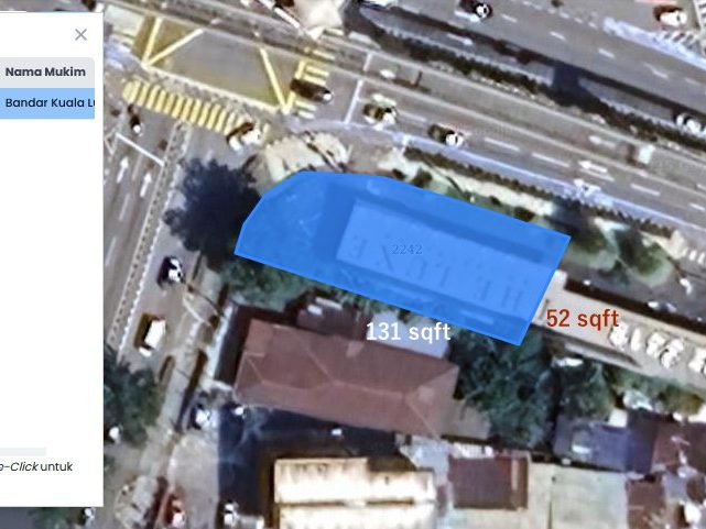 Tanah Bangunan Jalan Sultan Ismail Kuala Lumpur 6,501 Sqft Freehold
