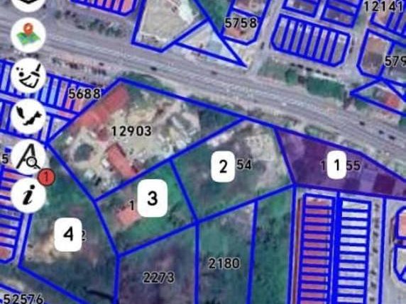 4 Lot Tanah Freehold Tepi Jalan Utama Chukai, Kemaman