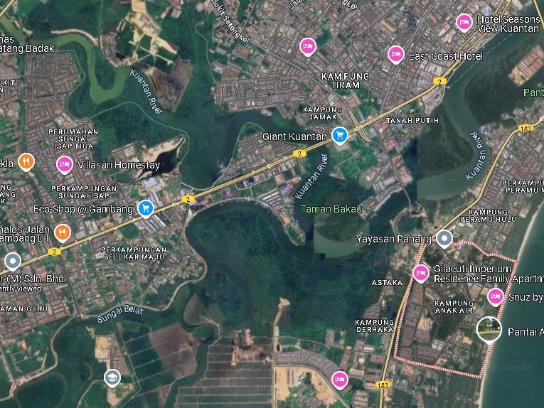 Lot Banglo 7,600 Sqft Dekat Pantai Anak Air Kuantan