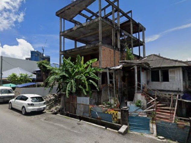 Tanah Freehold First Grade Pahang Road Georgetown Penang 1,683 Kaki Persegi