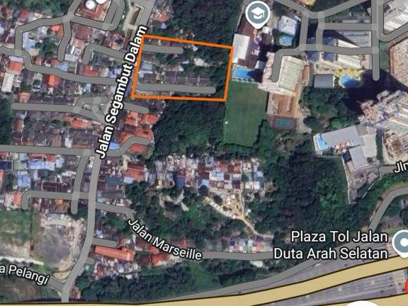 Tanah Pembangunan Segambut Kuala Lumpur 2.74 Ekar Freehold Tepi Jalan Segambut Dalam