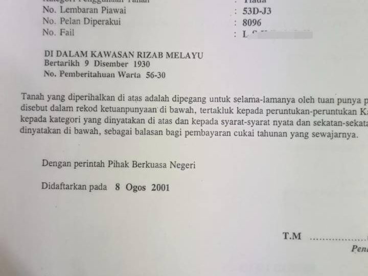 Tanah Komersial 2,942 Kaki Persegi Freehold Kota Bharu Kelantan