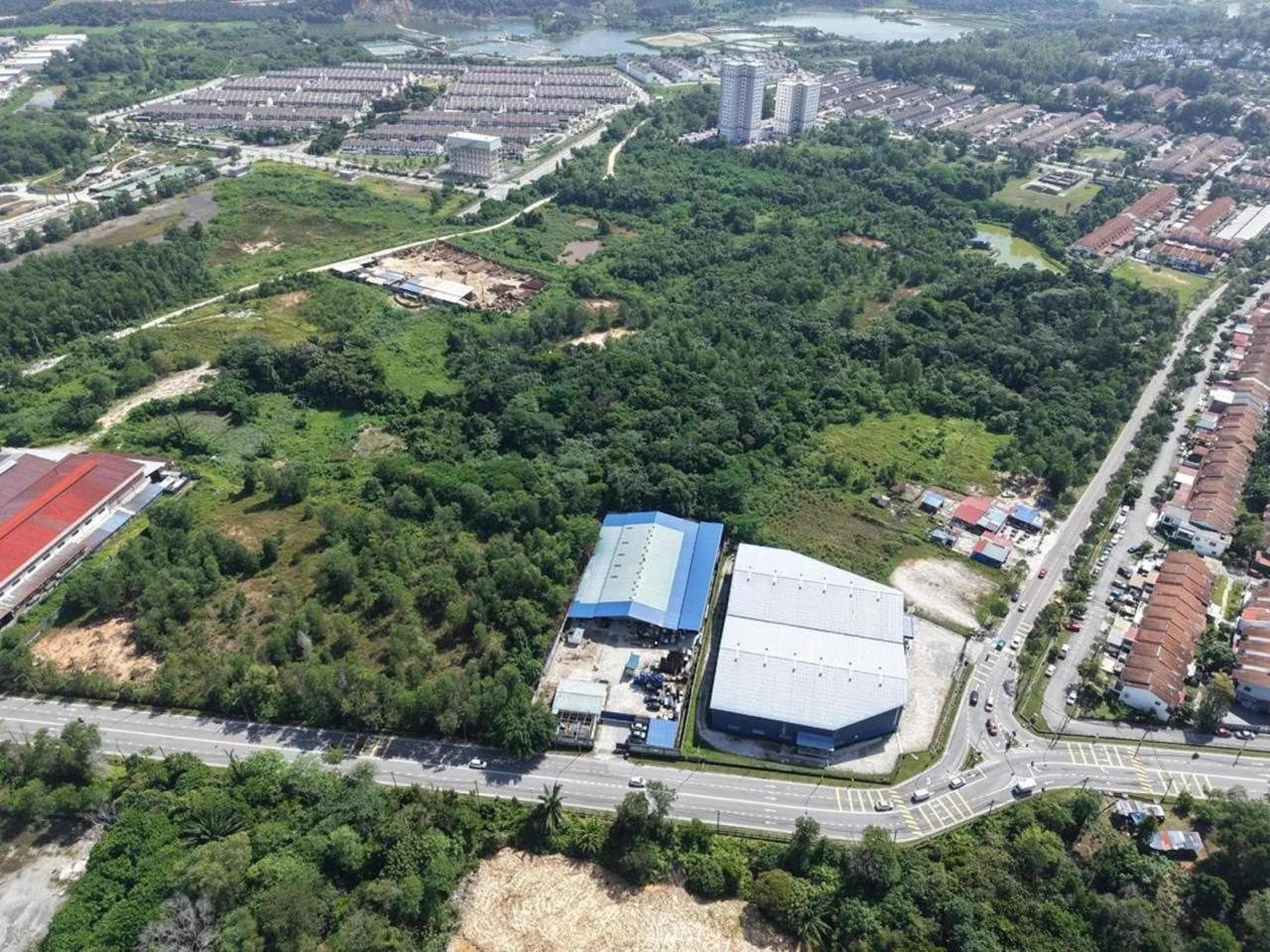 Tanah Industri 4.8 Ekar Freehold Saujana Rawang