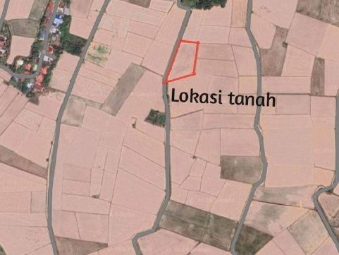 Tanah Bendang 1.72 Ekar Permatang Kuang Kepala Batas Freehold