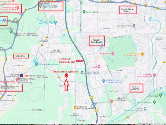 Tanah Bangunan 9,408 Kaki Persegi Sungai Merab Dengkil Sepang Selangor Freehold