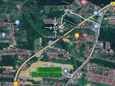 Tanah Lot Banglo 4,951 Kaki Persegi Kg Banggol Petai Machang Kelantan Freehold