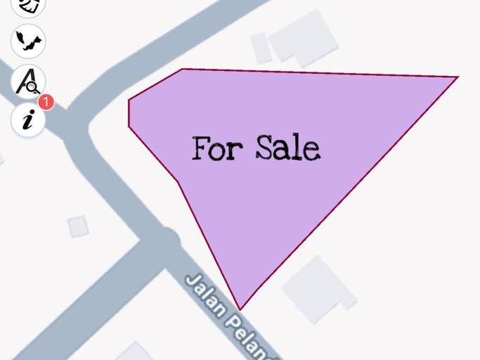 Tanah Bangunan 0.5 Ekar Pulau Serai Dungun Corner Lot Dekat Bandar & Kemudahan