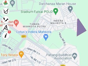 Tanah Pembangunan 17.5 Ekar Indera Mahkota 8 Kuantan Pahang