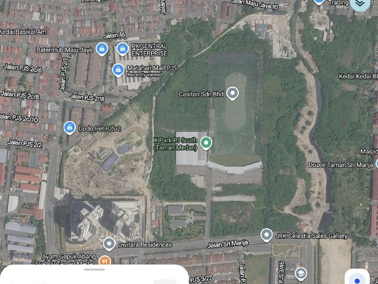 Tanah Komersial Untuk Disewa 2 Ekar Petaling Jaya Selatan PJS Selangor