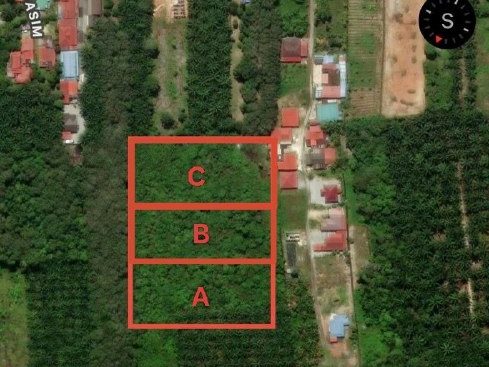 Tanah Kosong 1 Ekar Freehold Parit Besar Parit Bakar Muar Johor