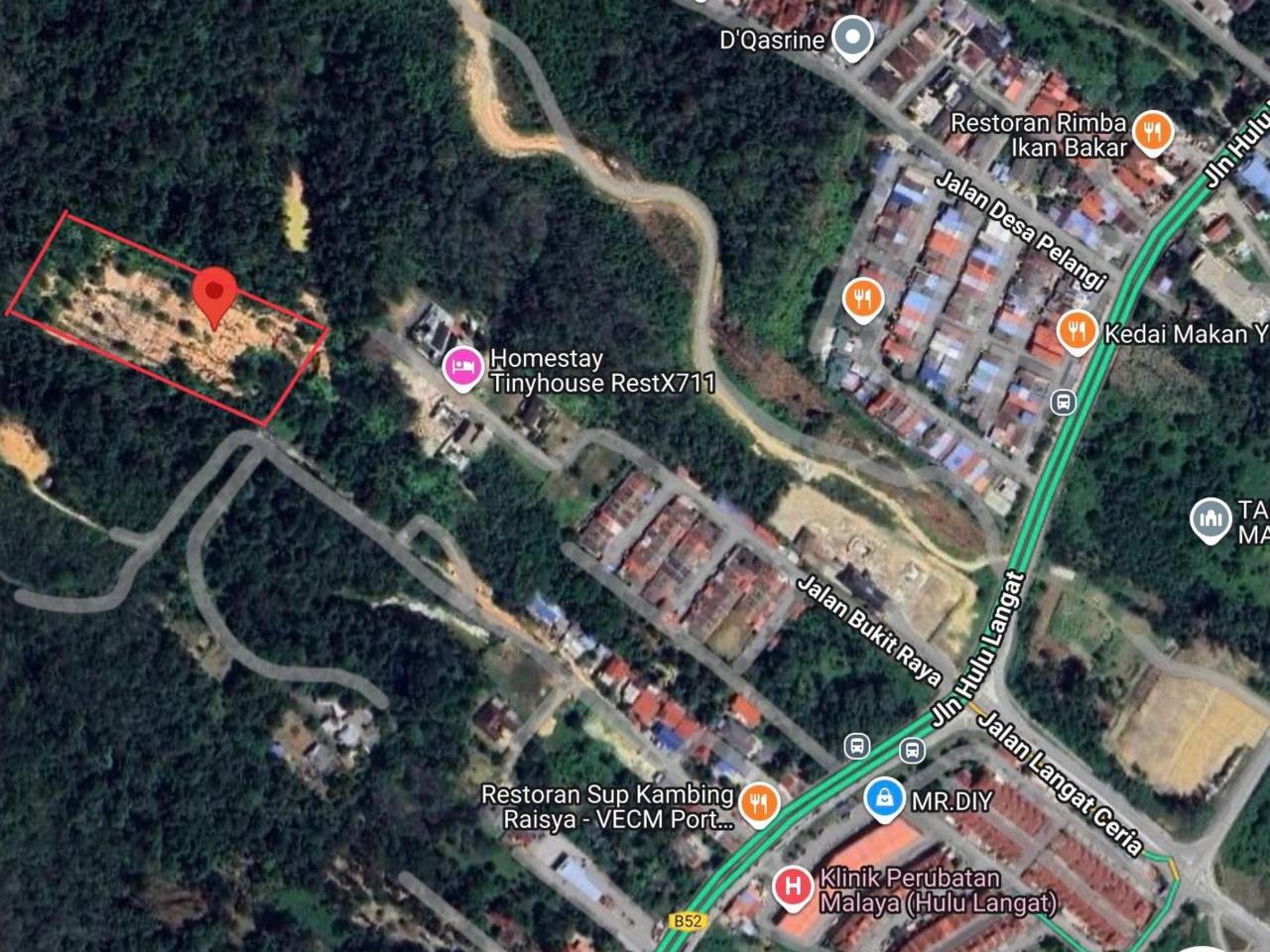Tanah Status Bangunan Hulu Langat Kampung Bukit Raya 121154 Sqft Freehold Geran Mukim