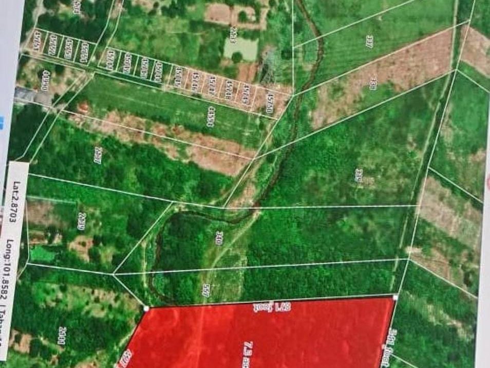 Tanah Pertanian 5.79 Ekar Beranang Selangor Freehold Dekat Pekan & Jalan Utama