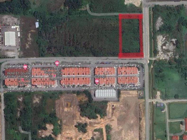 Tanah Sepang Selangor 2 Ekar Zon Komersial Fronting Shoplots