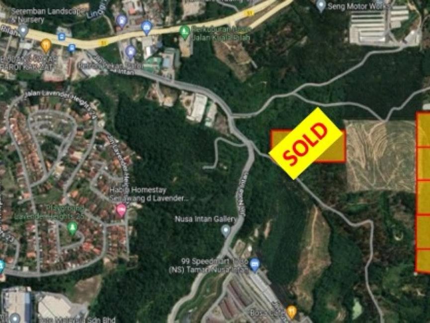 Tanah Pertanian 51 Ekar Mukim Ampangan (Paroi) Negeri Sembilan Freehold